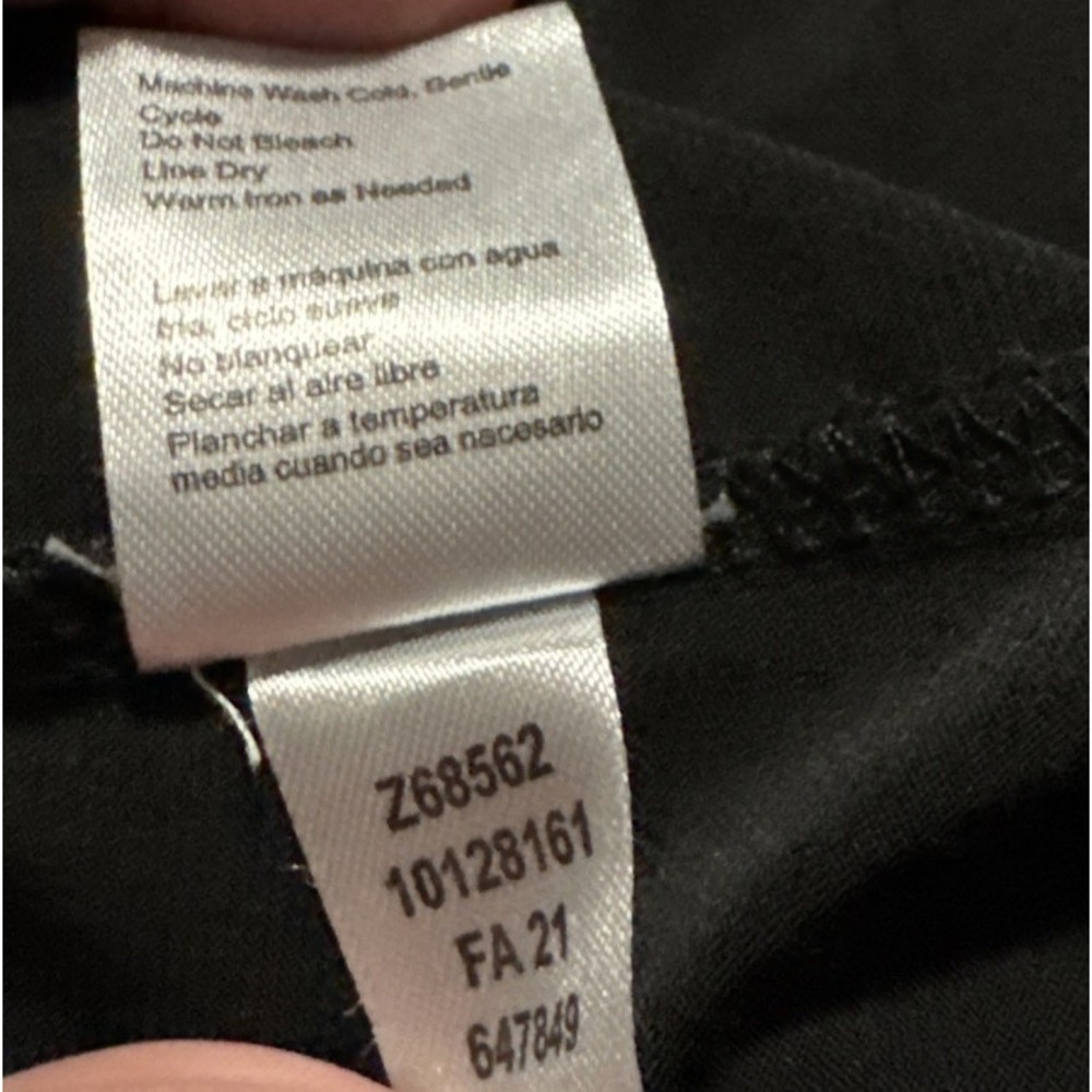 Venus Dress Maxi Woman's Large Black Halter Sleeveless Wrap Open Front Lined - Picture 11 of 11